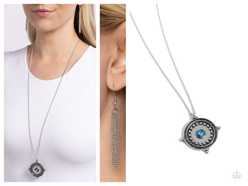 Paparazzi ♥ Compass Composure - Blue ♥ N2284