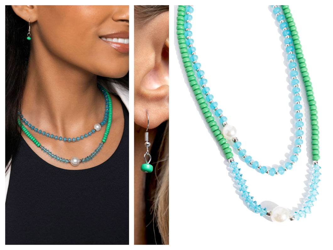 Paparazzi ♥ Multicolored Masquerade - Green ♥ N2285