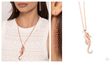 Load image into Gallery viewer, Paparazzi ♥ Sparkling Seahorse - Copper ♥ N2306