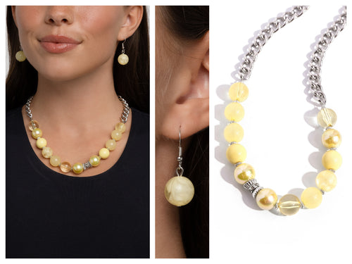 Paparazzi ♥ Opulent Opacities - Yellow ♥ N2332