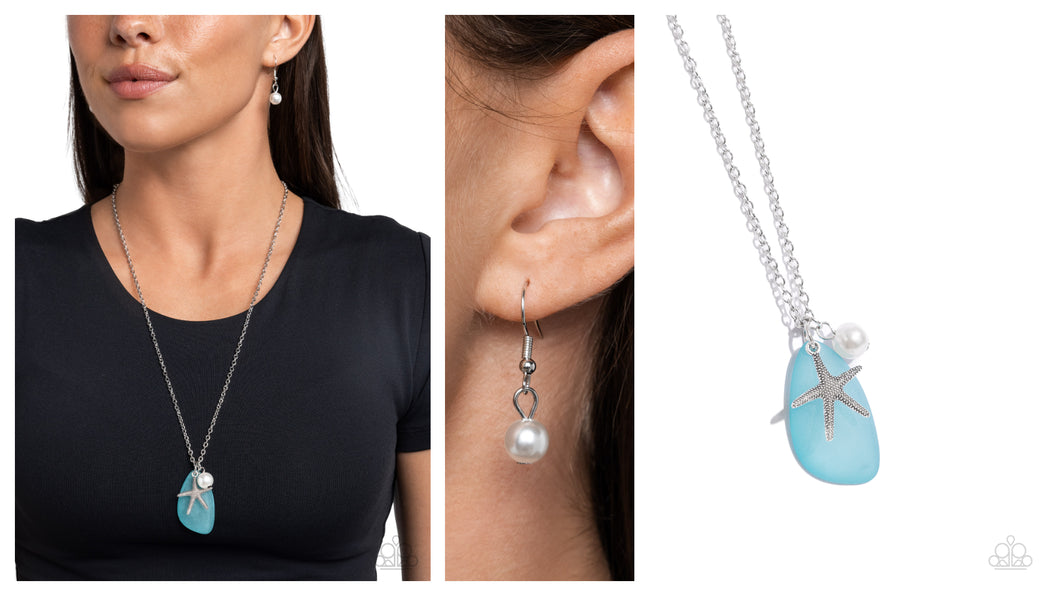 Paparazzi ♥ Sea Glass Stash - Blue ♥ N2389