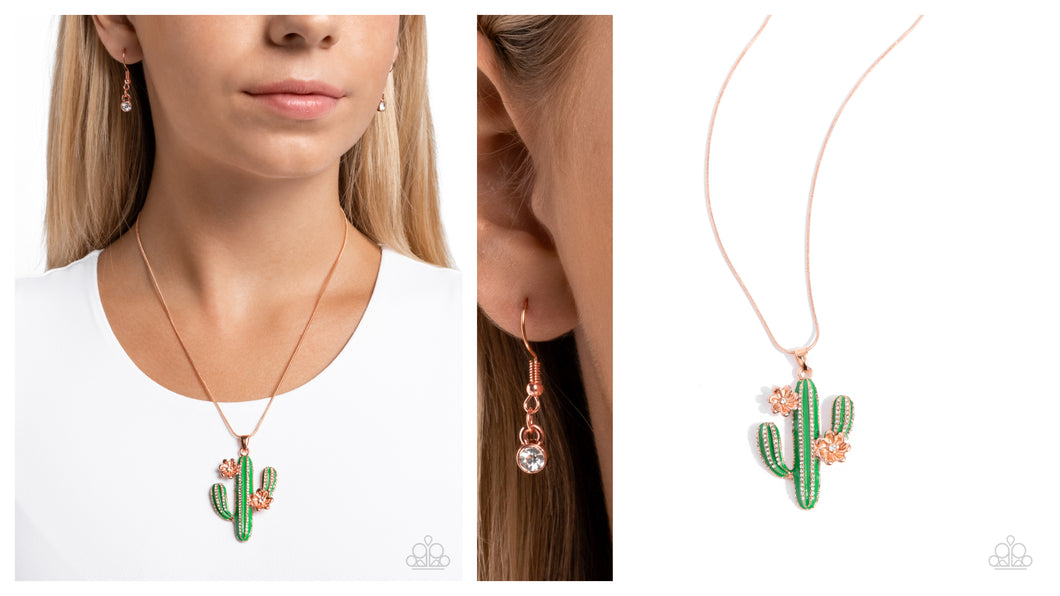 Paparazzi ♥ Carefree Cactus - Copper ♥ N2413