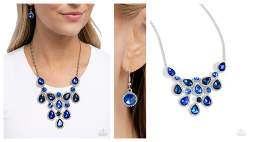 Paparazzi ♥ Dripping in Dazzle - Blue ♥ N2415