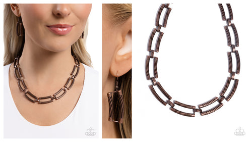 Paparazzi ♥ Technical Texture - Copper ♥ N2424