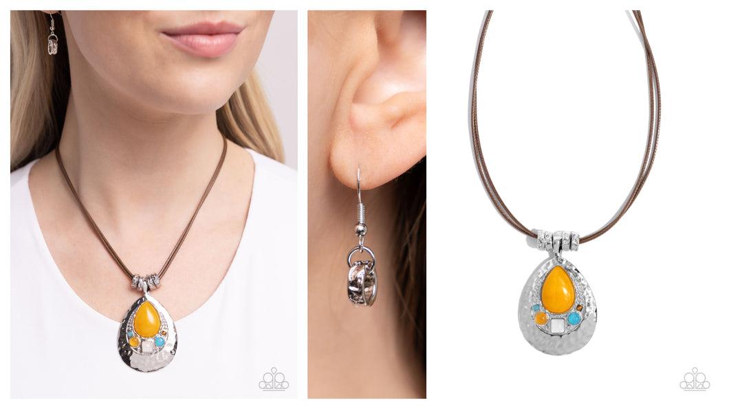 Paparazzi ♥ Admirably Artisan - Yellow ♥ N2454