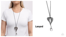 Load image into Gallery viewer, Paparazzi ♥ Angelic Attraction - Black ♥ Lanyard N2481
