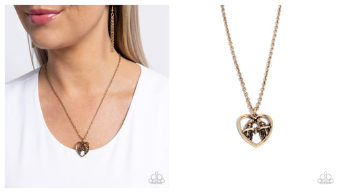 Paparazzi ♥ Brilliant Birds - Gold ♥ N2484