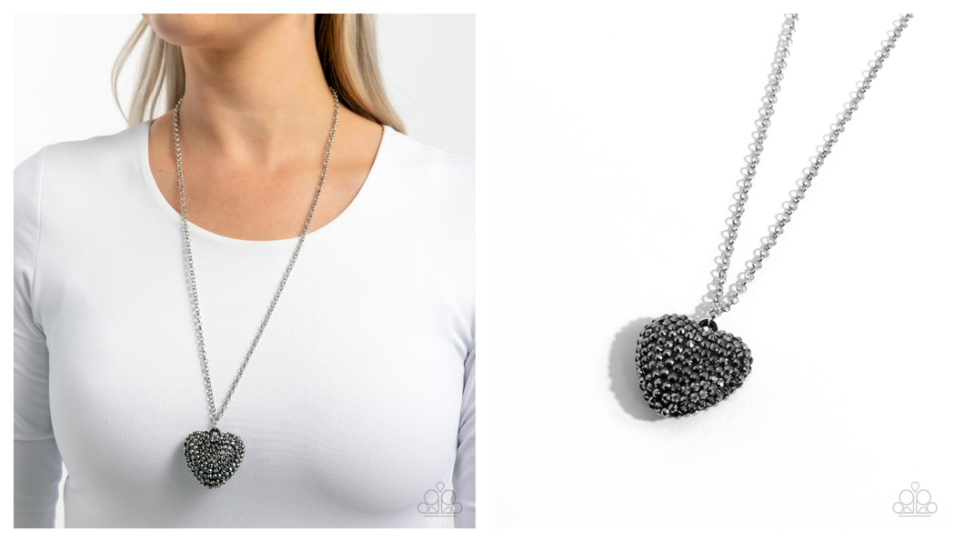 Paparazzi ♥ Smitten Sensation - Silver ♥ N2491