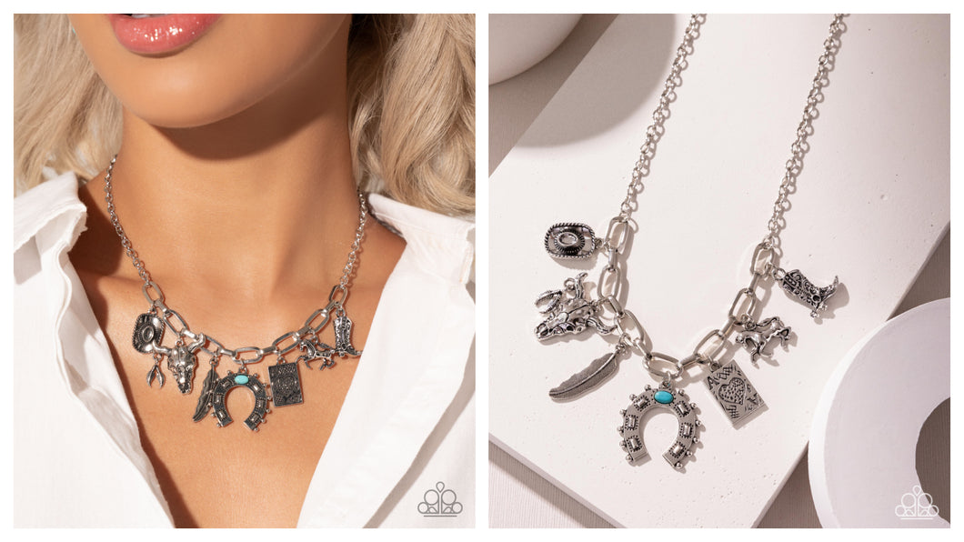 Paparazzi ♥ Saloon Girl - Blue ♥ N2525