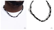 Load image into Gallery viewer, Paparazzi ♥ Braided Brawl - Black ♥ N2542