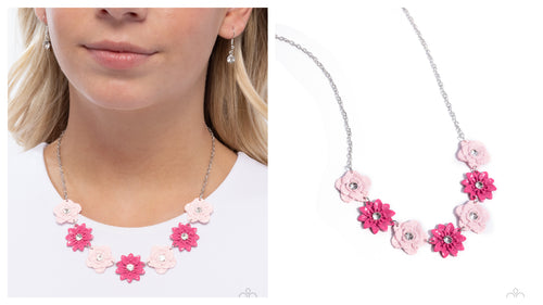 Paparazzi ♥ Frenetic Florals - Pink ♥ N2640