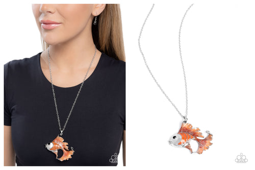 Paparazzi ♥ Flashy Fish - Orange ♥ N2673