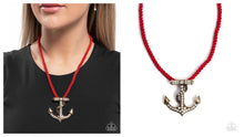 Load image into Gallery viewer, Paparazzi ♥ Anchored Allure - Red ♥ N2689