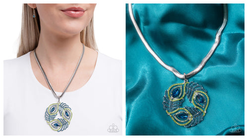 Paparazzi ♥ Peacock Patchwork - Multi ♥ N2693