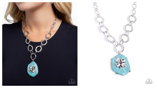 Paparazzi ♥ Clover Collection - Blue ♥ N2720