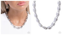 Load image into Gallery viewer, Paparazzi ♥ Interlocked Imitation - Silver ♥ N2765