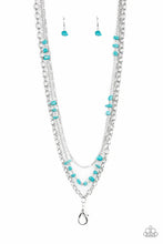 Load image into Gallery viewer, Paparazzi ♥ Artisanal Abundance - Blue ♥ Lanyard N2848