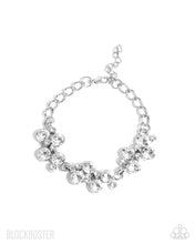 Load image into Gallery viewer, Paparazzi ♥ Hollywood Hills Necklace &amp; Old Hollywood Bracelet - White Set ♥ S230