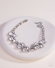 Load image into Gallery viewer, Paparazzi ♥ Hollywood Hills Necklace &amp; Old Hollywood Bracelet - White Set ♥ S230
