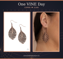 Load image into Gallery viewer, Paparazzi ♥ One VINE Day - Copper ♥ E2385