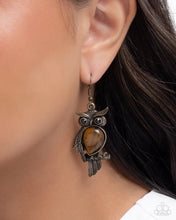 Load image into Gallery viewer, Paparazzi ♥ Owl Observation - Brass♥ E2327