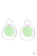 Load image into Gallery viewer, Paparazzi ♥ POP, Look, and Listen - Green ♥ Earrings DE16
