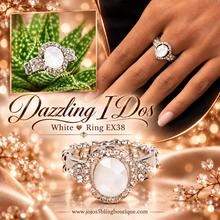 Load image into Gallery viewer, Paparazzi ♥ Dazzling I Dos - White ♥ Ring EX38
