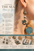 Load image into Gallery viewer, Paparazzi ♥ Delightful Dolphin - Gold ♥ E1825