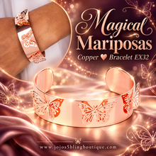 Load image into Gallery viewer, Paparazzi ♥ Magical Mariposas - Copper ♥ Bracelet EX32