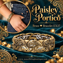 Load image into Gallery viewer, Paparazzi ♥ Paisley Portico - Brass ♥ Bracelet EX27