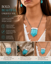 Load image into Gallery viewer, Paparazzi ♥ Pendant Passage - Blue ♥ N2577