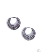 Load image into Gallery viewer, Paparazzi ♥ Pattern Permanence - Black ♥ Hinge Post E1914