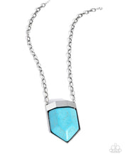 Load image into Gallery viewer, Paparazzi ♥ Pendant Passage - Blue ♥ N2577