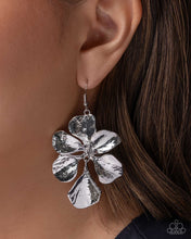 Load image into Gallery viewer, Paparazzi ♥ Petaled Phrase - Silver ♥ E2172