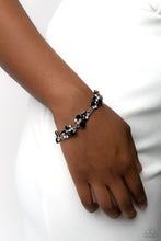 Load image into Gallery viewer, Paparazzi ♥ Poolside Perfection Bracelet &amp; Swimming in Sparkles Necklace ♥ Purple Set S91