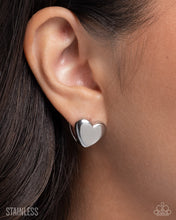 Load image into Gallery viewer, Paparazzi ♥ Pretty Polish - Silver  ♥ Hinge E2112