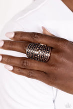Load image into Gallery viewer, Paparazzi ♥ Diamondback Bravado - Copper ♥ R326
