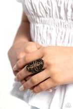 Load image into Gallery viewer, Paparazzi ♥ Fabulous Filigree - Brass ♥ R350