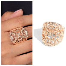 Load image into Gallery viewer, Paparazzi ♥ Transfixed Treasure - Rose Gold ♥ R401