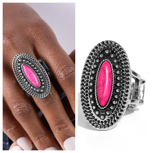 Paparazzi ♥ Desert Declaration - Pink ♥ R404