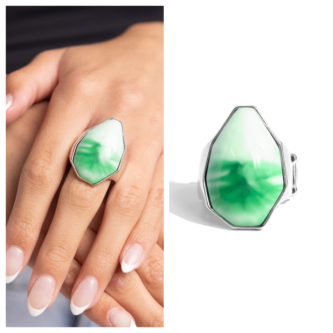 Paparazzi ♥ Never Say TIE DYE - Green ♥ R410