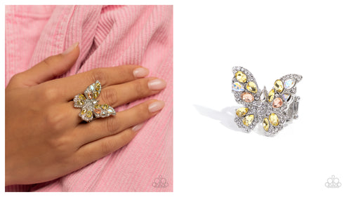 Paparazzi ♥ Aerial Admittance - Yellow ♥ R441