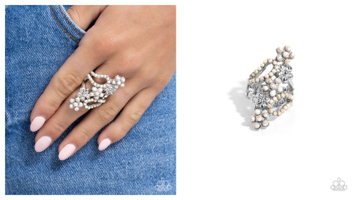 Paparazzi ♥ Chic Combination - White ♥ R460