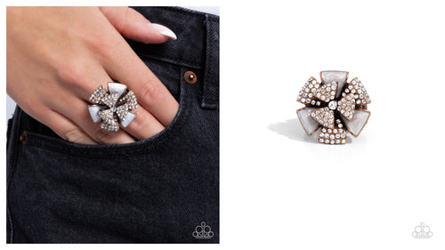 Paparazzi ♥ Persuasive Pizzazz - Copper ♥ R465