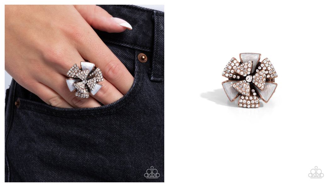 Paparazzi ♥ Persuasive Pizzazz - Copper ♥ R465