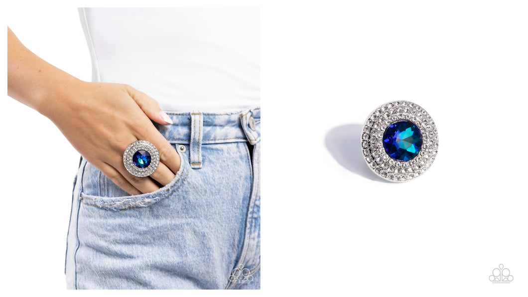 Paparazzi ♥ Bedazzled Babe - Blue ♥ R477