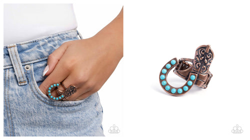 Paparazzi ♥ Western Wraparound - Copper ♥ R502