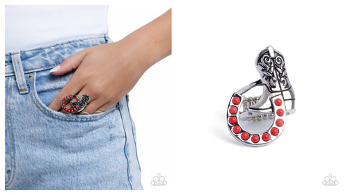 Paparazzi ♥ Western Wraparound - Red ♥ R503