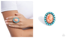 Load image into Gallery viewer, Paparazzi ♥ Marbled Missive - Orange ♥ R509