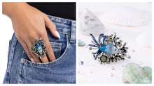 Load image into Gallery viewer, Paparazzi ♥ Swimming Through Sparkle - Blue  ♥ R518